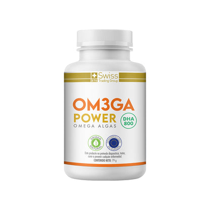 Om3ga Power - Omega 3 de algas DHA 800