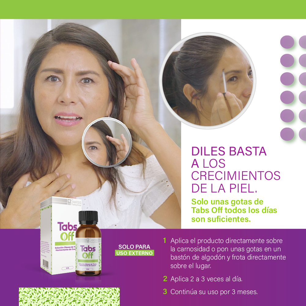 Tabs Off Elimina Verrugas