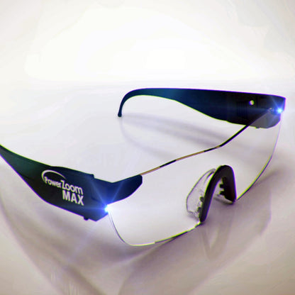 Power Zoom Max Gafas Aumento con luz LED