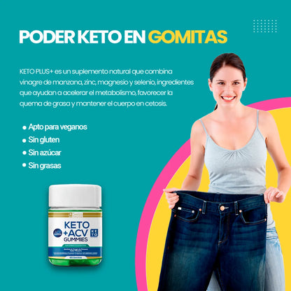 Keto Plus Gomitas Vinagre De Manzana
